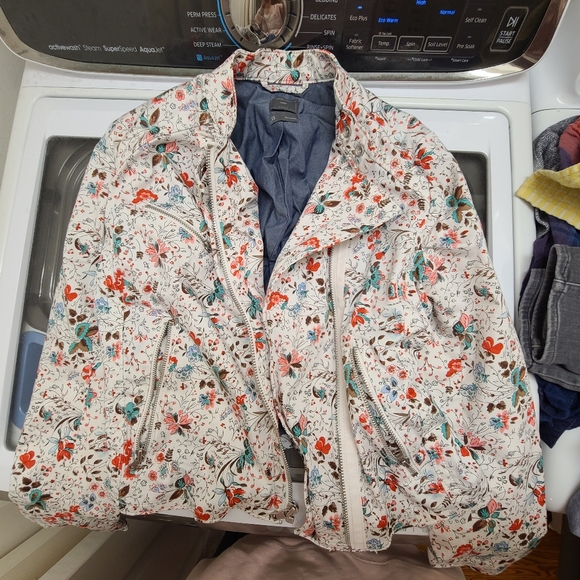 Gap floral moto jacket - Picture 2 of 4
